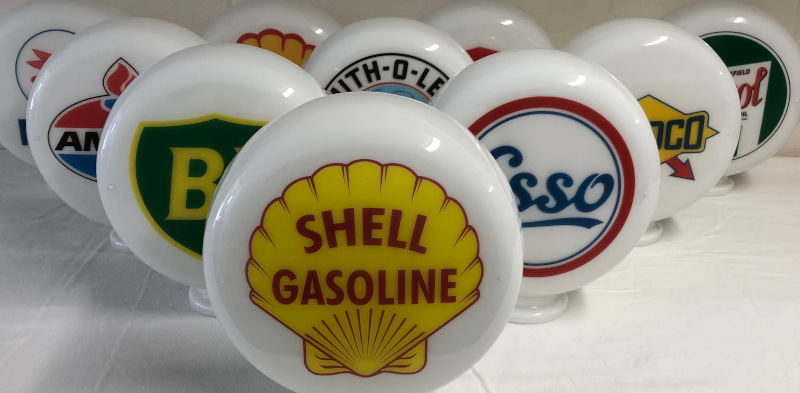 gas pump globe collection