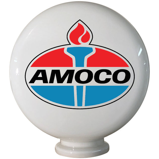 Amoco Gas Pump Globe