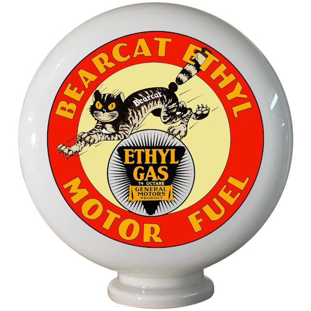 Bearcat Ethyl Gas Pump Globe