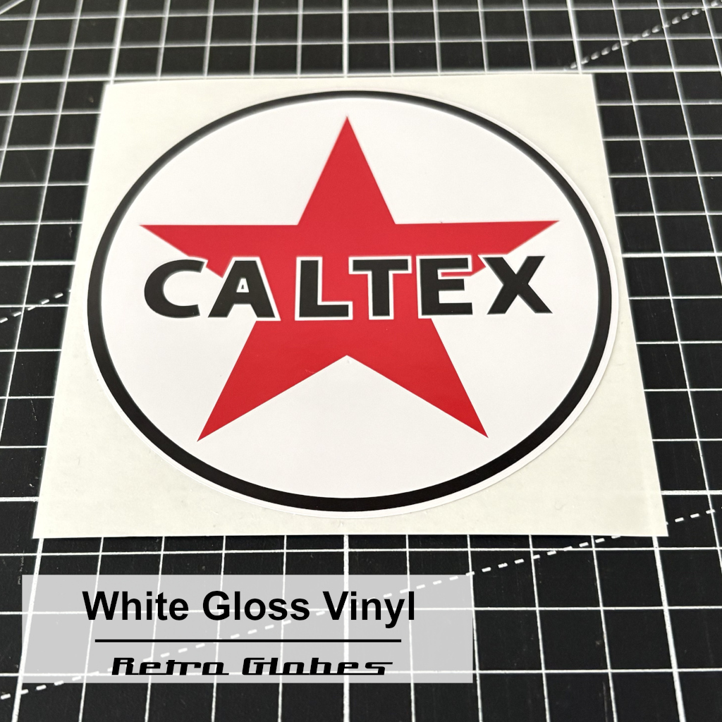 Caltex Printed Vinyl Sticker Caltex Printed Vinyl Sticker