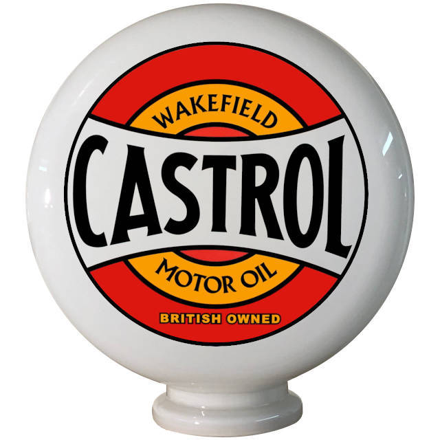 Castrol Motor Oil Pump Globe