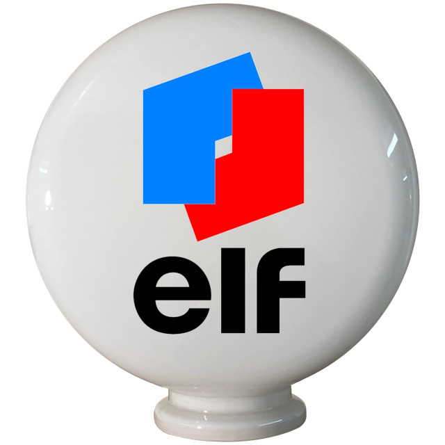 Elf Gas Pump Globe
