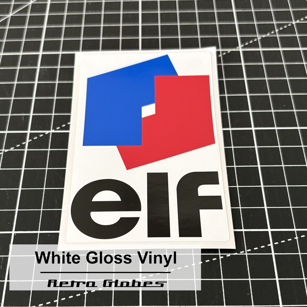Elf Printed Vinyl Sticker