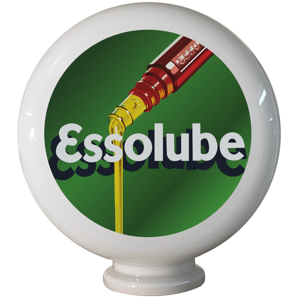 Essolube Gas Pump Globe
