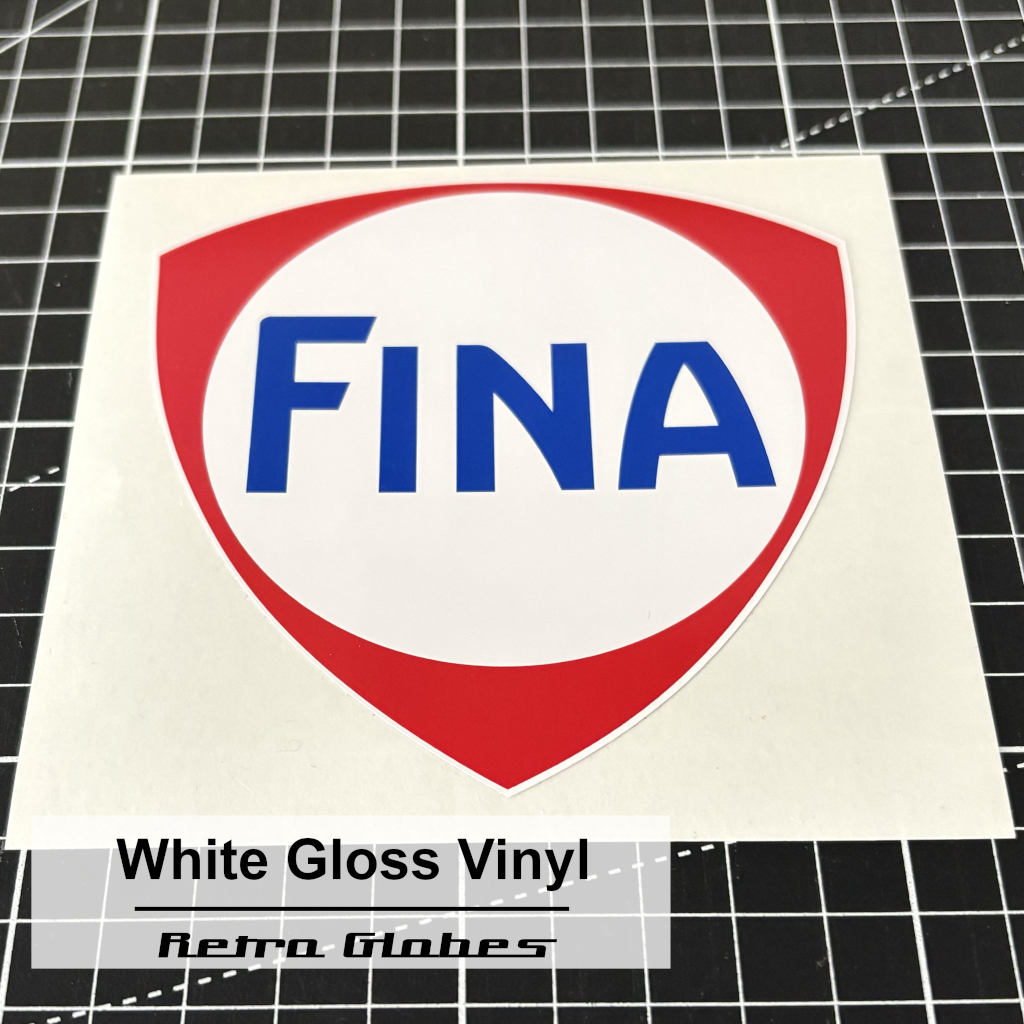 Fina Printed Vinyl Sticker