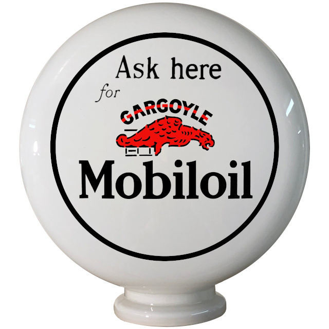 Gargoyle Mobiloil Globe