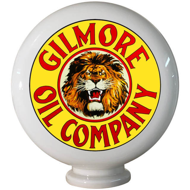 Gilmore OIl Company Gas Pump Globe