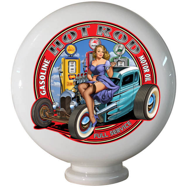 Hot Rod Motor Oil Globe