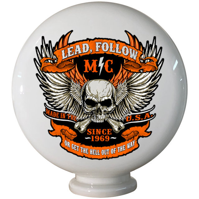 Lead Follow Gas Pump Globe