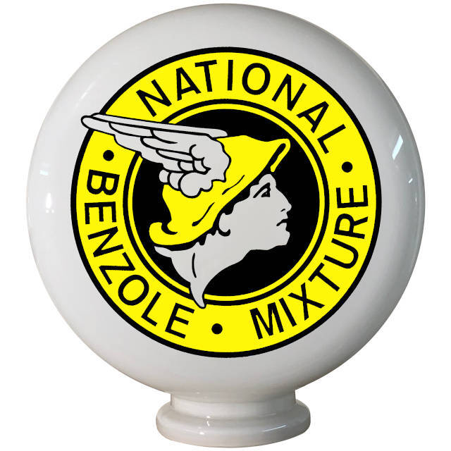 National Benzole Mixture Globe