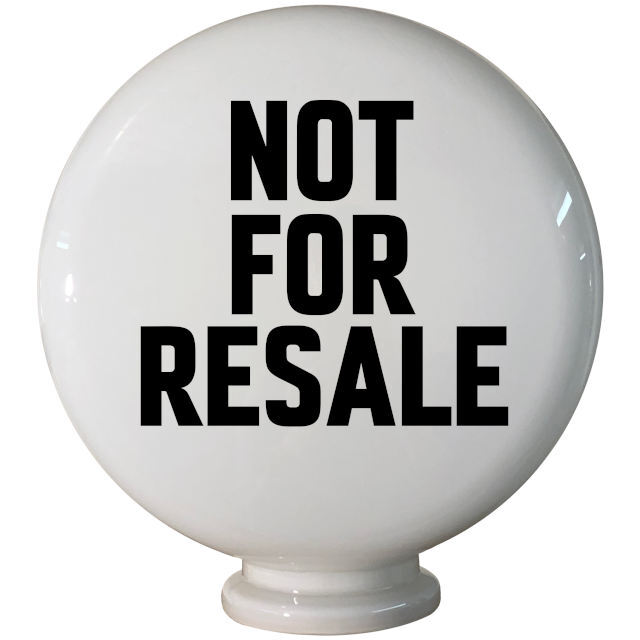 Not For Resale Globe