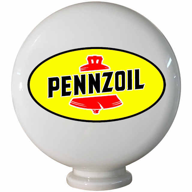Penzoil Gas Pump Globe