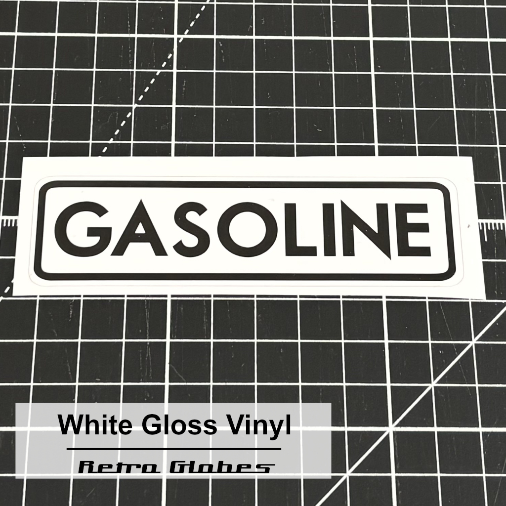 Plaque Gasoline