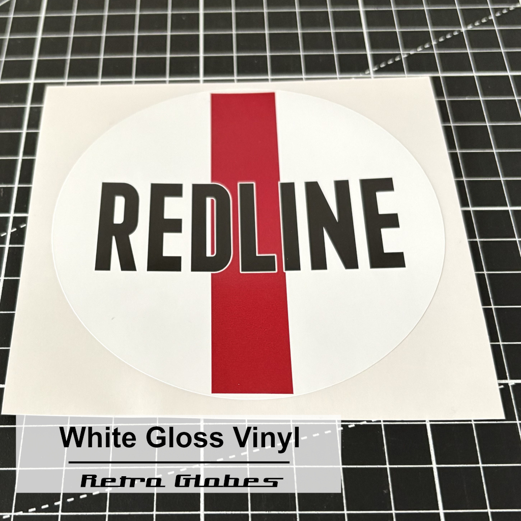 Redline Printed Vinyl Sticker Redline Printed Vinyl Sticker