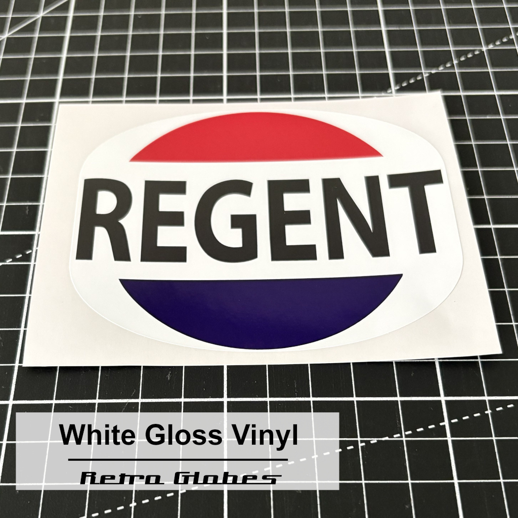 Regent Printed Vinyl Sticker