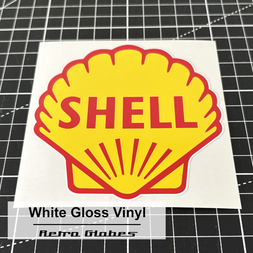 Shell 1955 Printed Vinyl Sticker