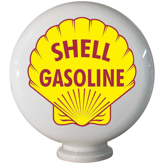 Shell Gasoline Pump Globe