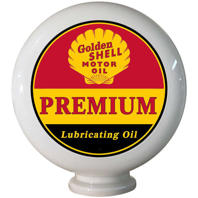 Shell Lubricating Oil Globe