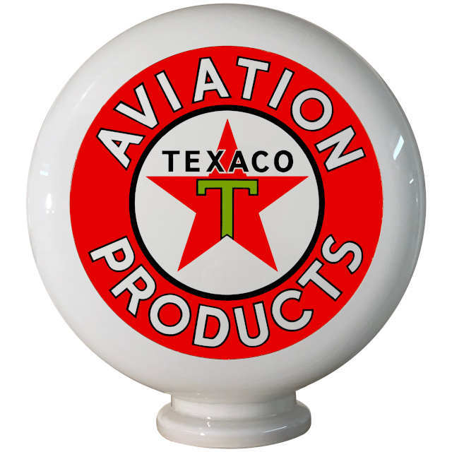 Texaco Aviation Products Globe