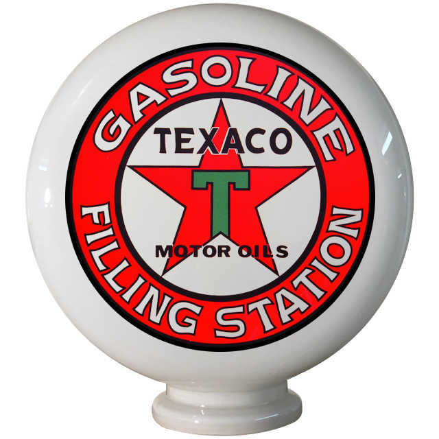 Texaco Filling Station Globe