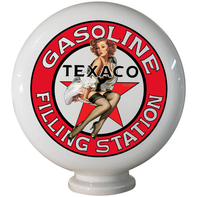 Texaco Gasoline Pinup